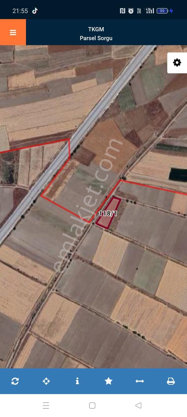 Burdur Karamanlı Mürseller 4200 M2 Yatırımlık Tarla - Görsel 3