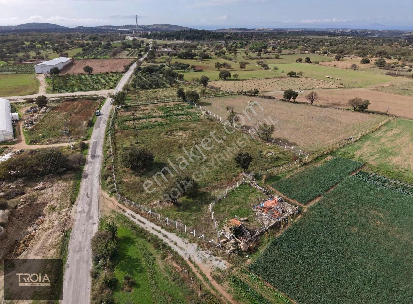 Uluköyde %5 İmarlı Asfalt Yola Cephe 5.195m2 Tarla - Görsel 2
