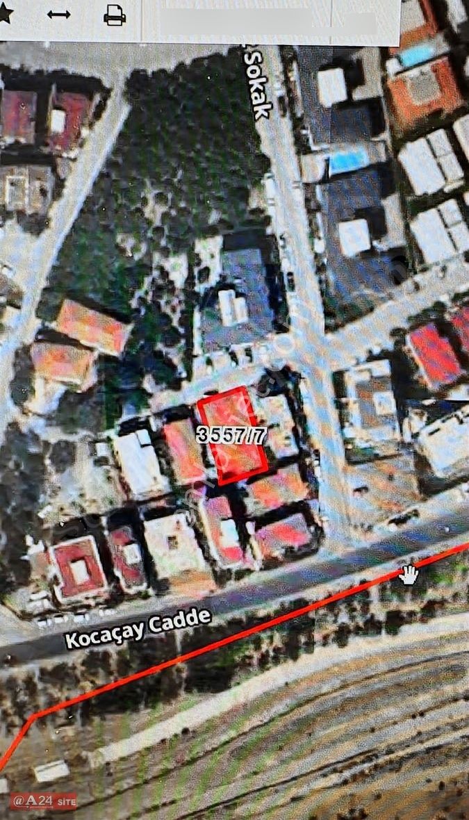 A24 Site Emlak ;seferhisar Hıdırlıkta Satılık Konut İmarlı Arsa