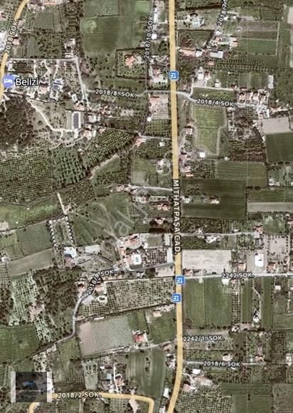 Urla İskele Ağaçlı Yol Arkası 4.843 M2 "3 Derece " Tarla - Görsel 3