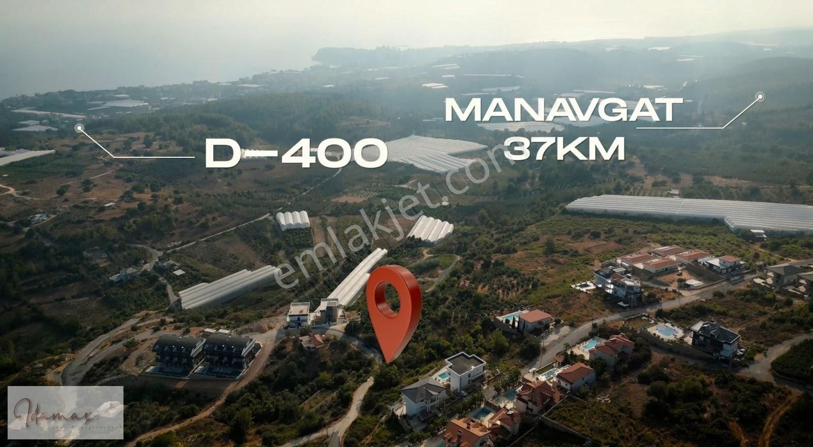 İdamax'tan Alanya İncekum Da Muhteşem Villa Arsası - Görsel 3