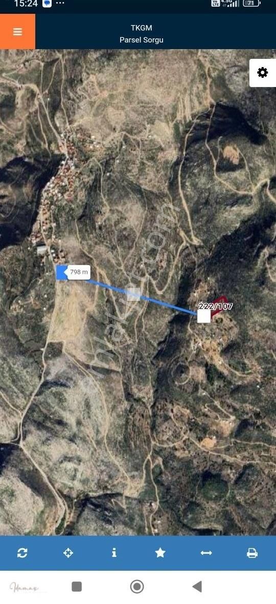 İdamax'tan Sırtköy 'de Tek Tapu Takasa Açık Satılık Tarla - Görsel 3