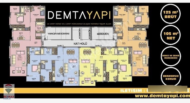 Canik'te Deniz Ve Şehir Manzaralı Muhteşem 2+1 Proje Sizlerle - Görsel 6