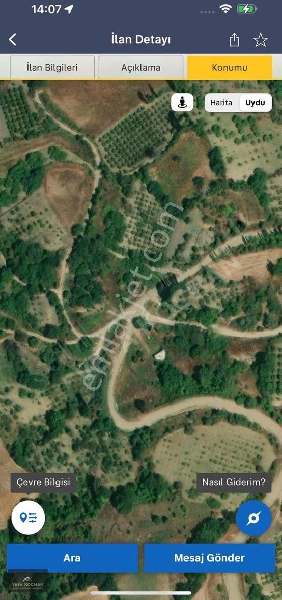 Çanakkale Lapseki Subaşı Mevkii Uygun Arsa Tapulu Arazi - Görsel 3