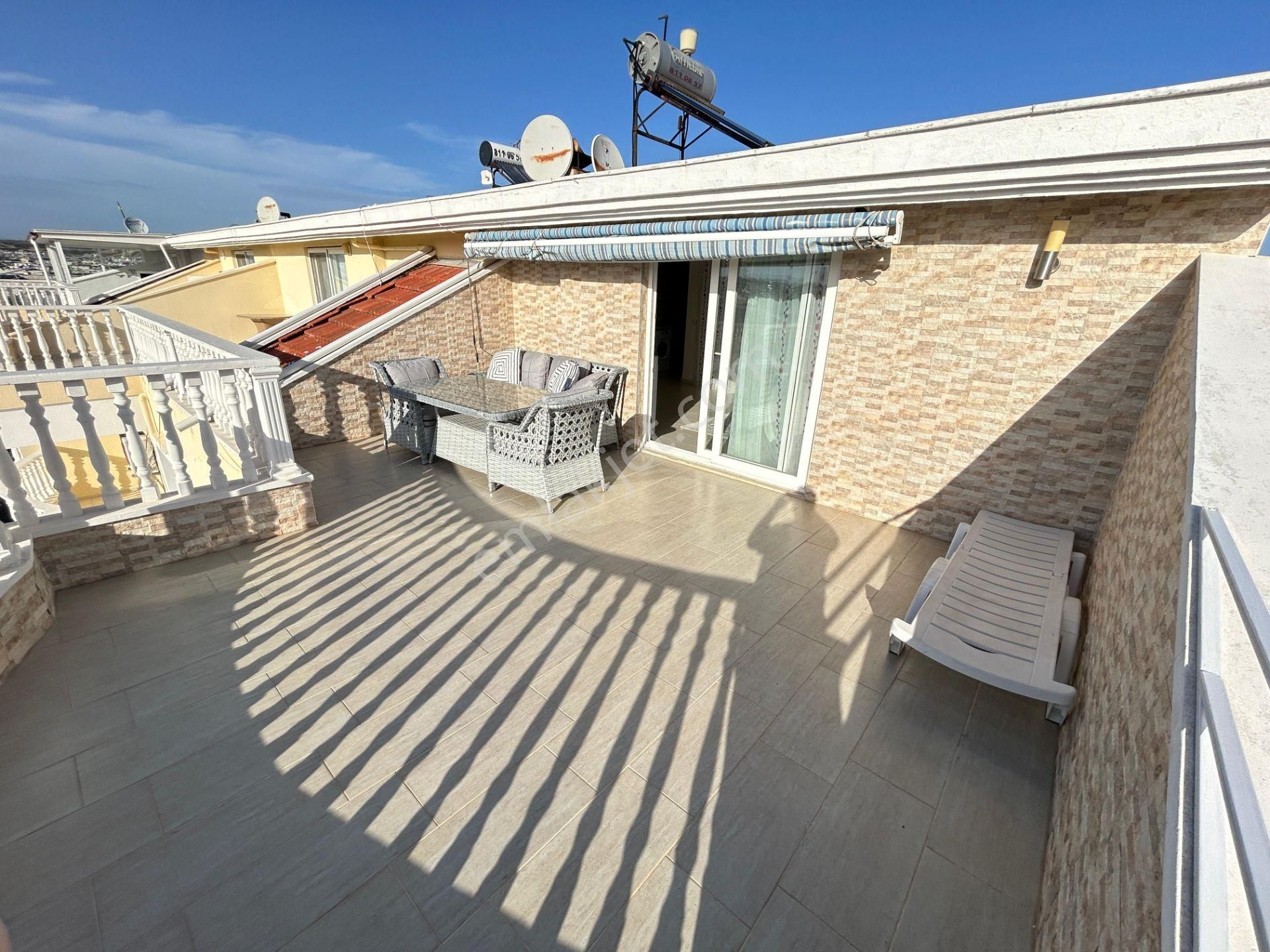 Altınkum Da İngilizden Site İçersinde Eşyalı 3+1 Kat Dubleks - Görsel 22