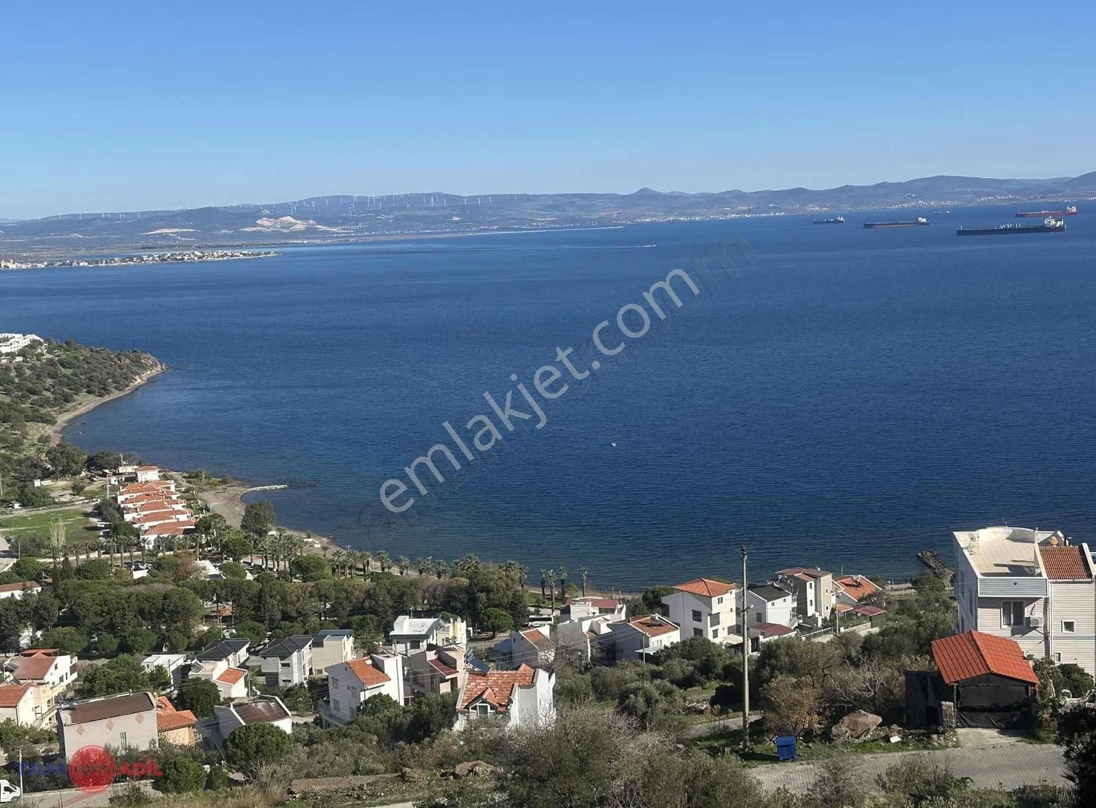 Çandarlı Eyko Deniz Manzaralı Villa İmarlı Satılık Arsa - Görsel 3