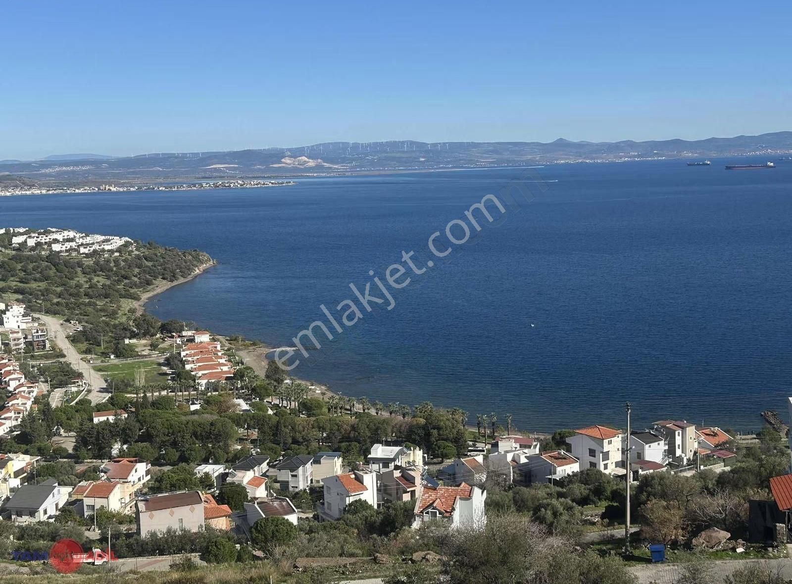 Çandarlı Eyko Deniz Manzaralı Villa İmarlı Satılık Arsa - Görsel 2