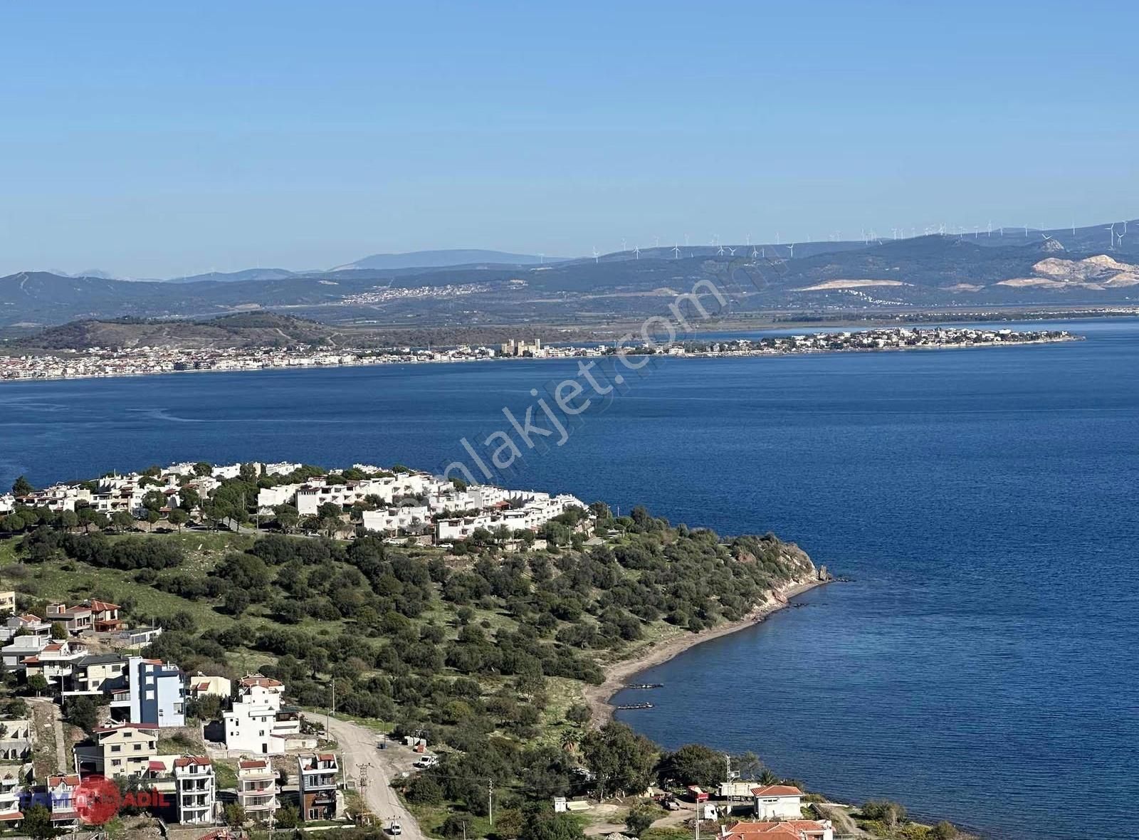 Çandarlı Eyko Deniz Manzaralı Villa İmarlı Satılık Arsa - Görsel 6