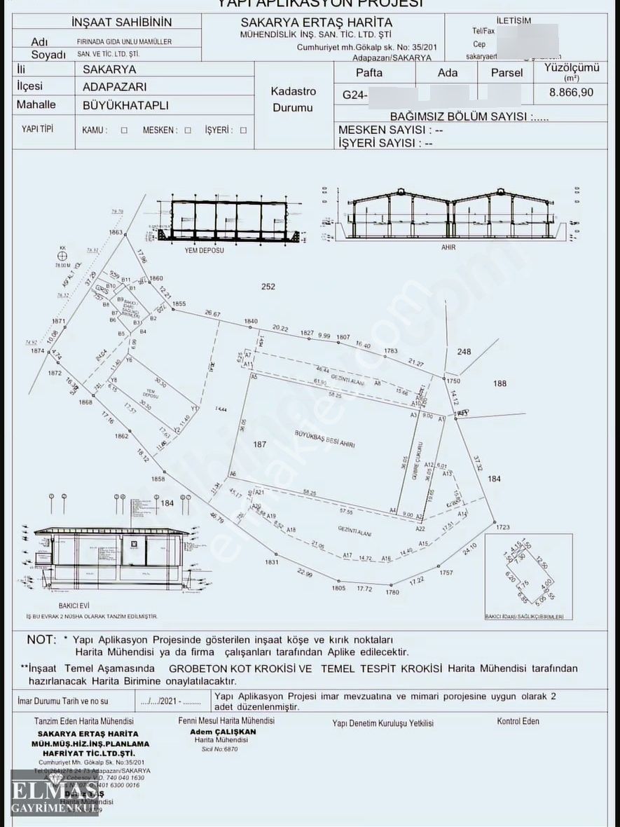 Büyükhataplı Da Satılık Ruhsatlı 8866 M2çiftlik Tesisleri - Görsel 12