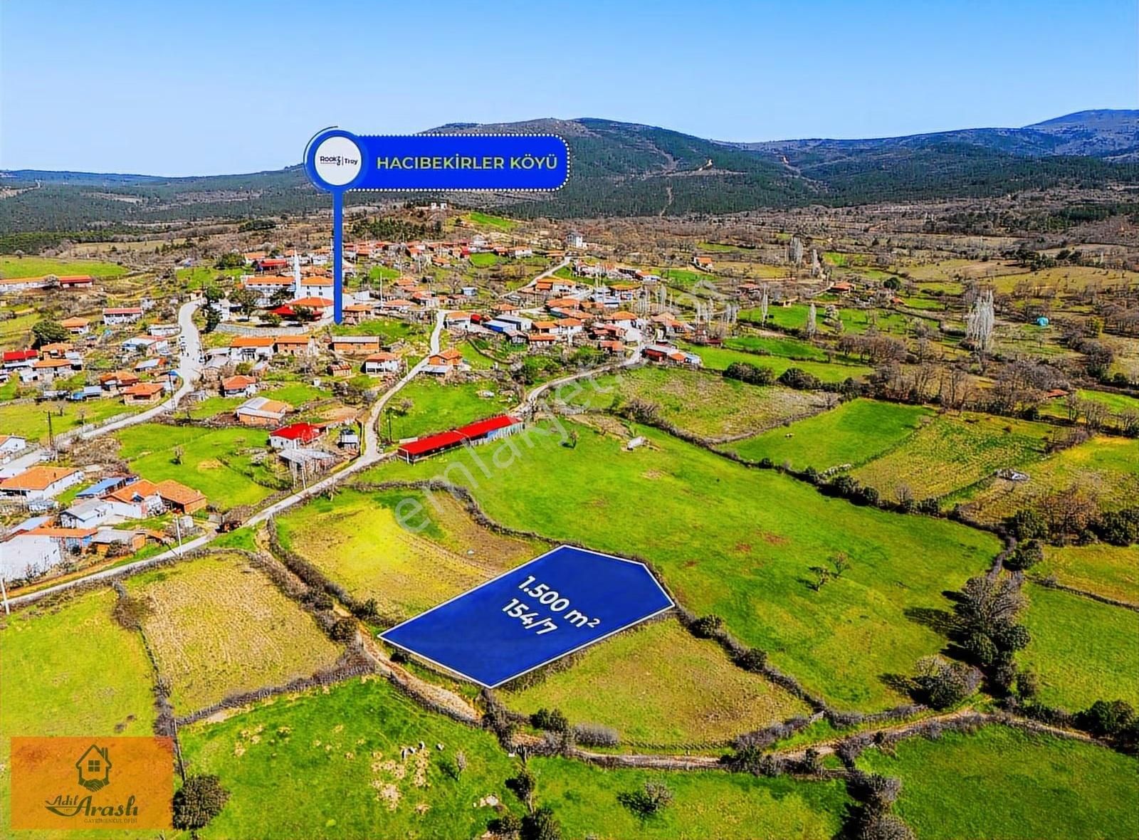 Bayramiç Hacıbekirler Köyünde 1.500 İmarlı Arazi