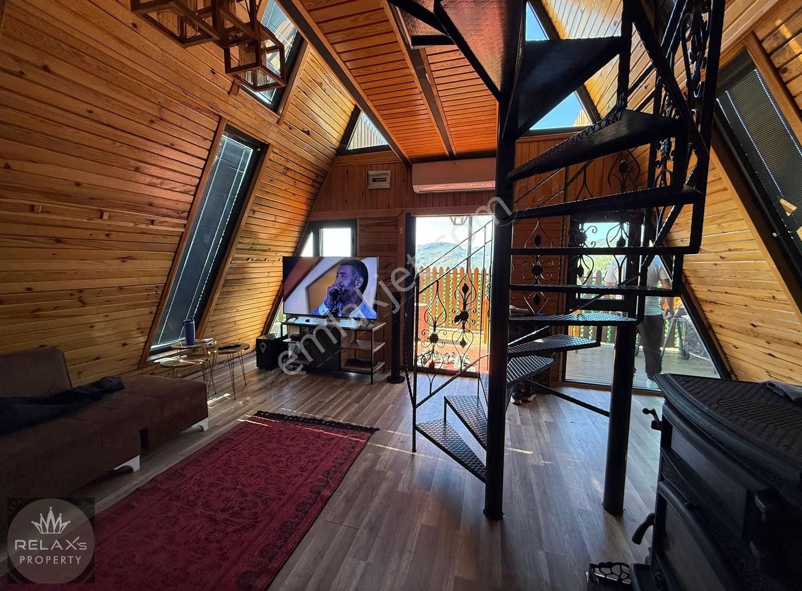 Alanya Bademağacı Bölgesi Müstakil Deniz Manzaralı Bungalow - Görsel 6