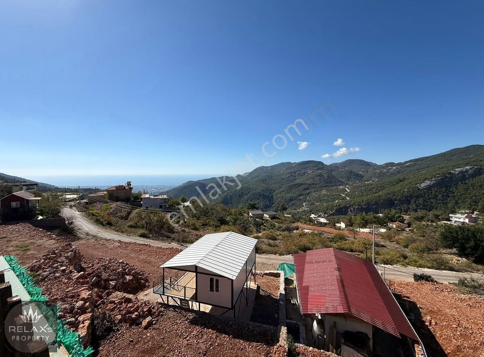 Alanya Bademağacı Bölgesi Müstakil Deniz Manzaralı Bungalow - Görsel 4
