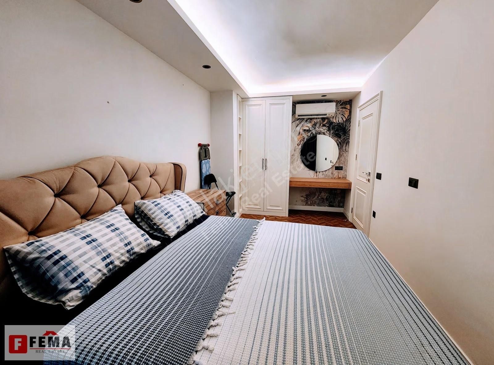 Denize 250 Metre Eşyalı Kiralık 1+1 Daire - Furnished For Rent - Görsel 2