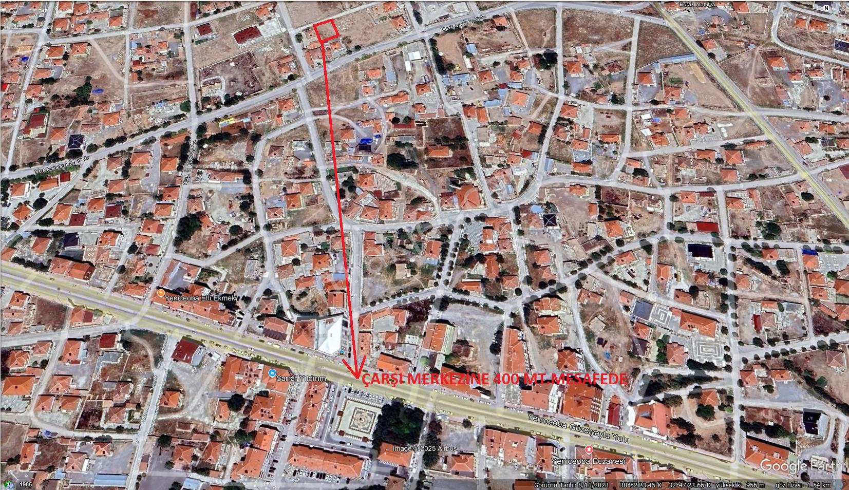 Cihanbeyli Yeniceoba Mh.de Çarşı Merkezine 400 Metre Yakınlıkta Satılık Müstakil Villalık Arsa - Görsel 27