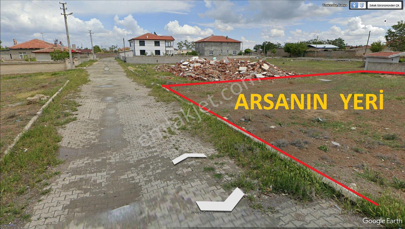 Cihanbeyli Yeniceoba Mh.de Çarşı Merkezine 400 Metre Yakınlıkta Satılık Müstakil Villalık Arsa - Görsel 20