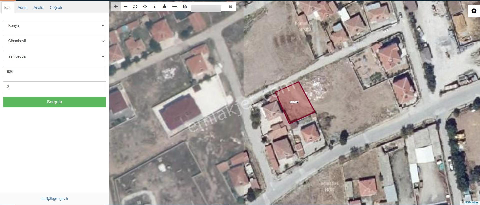 Cihanbeyli Yeniceoba Mh.de Çarşı Merkezine 400 Metre Yakınlıkta Satılık Müstakil Villalık Arsa - Görsel 29