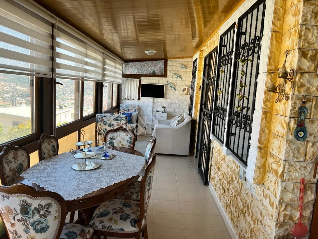 Foça Denizkentte Satılık Dubleks 4+1 Deniz Manzaralı Villa - Görsel 23