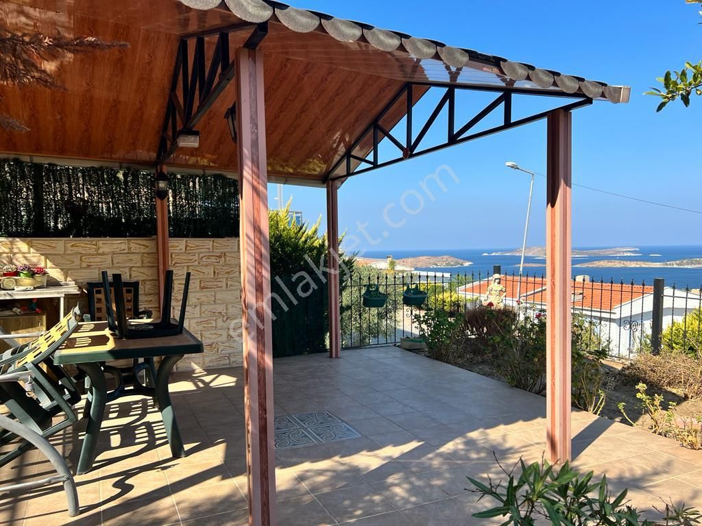 Foça Denizkentte Satılık Dubleks 4+1 Deniz Manzaralı Villa - Görsel 32