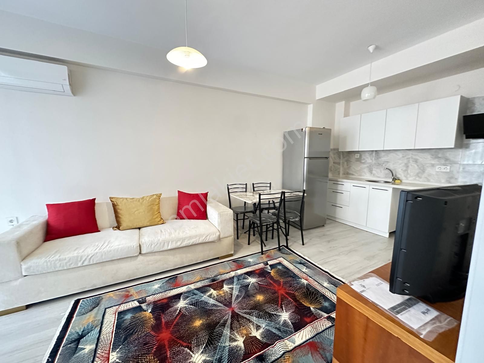 Seyrek'te 1+1 Eşyalı Kiralık Sıfır Temiz Daire - Görsel 10