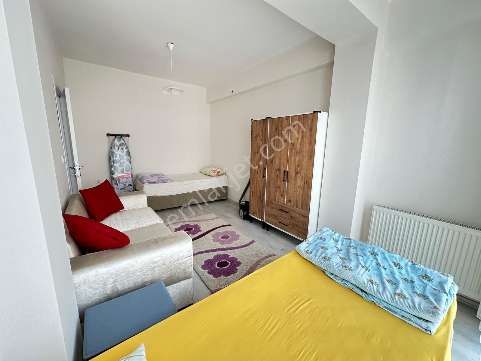 Seyrek'te 1+1 Eşyalı Kiralık Sıfır Temiz Daire - Görsel 21