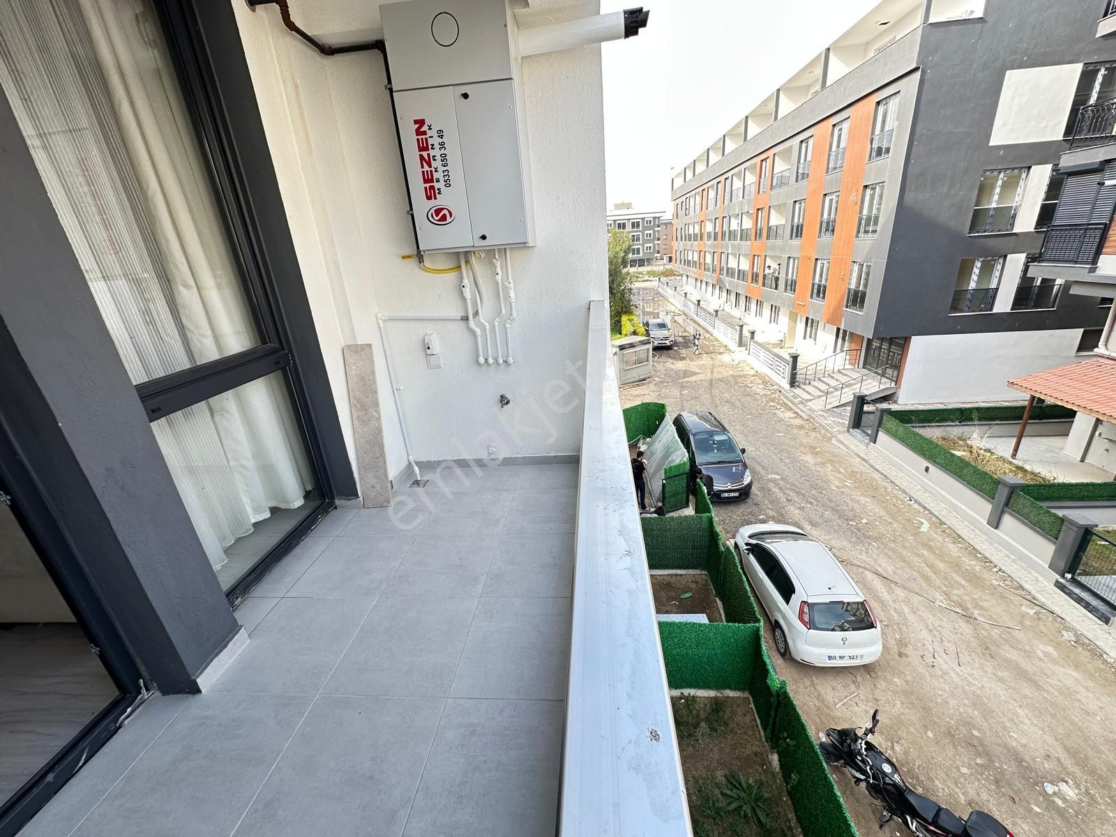 Seyrek'te 1+1 Eşyalı Kiralık Sıfır Temiz Daire - Görsel 15