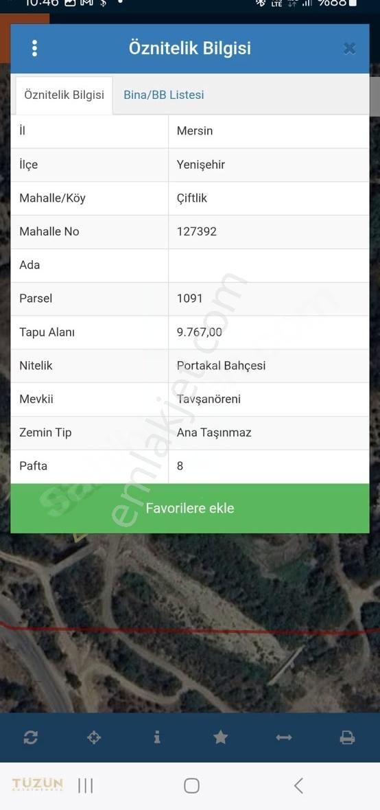 Tüzün'den Çiftlikköy'de Satılık Portakal Bahçesi - Görsel 3