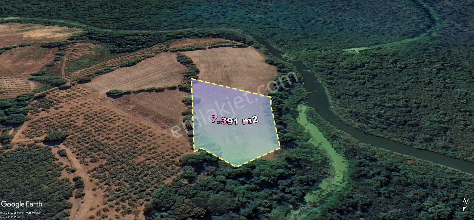 İmar Alanlarına Yakın Mesfede 7.5 Dönüm Yatırımlık Tarla