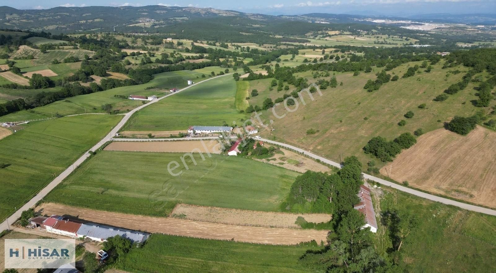 Hisardan Kavakda-komple Çevrili-500m2 Kapalı Ahır-asfalt Y. Cphe - Görsel 14
