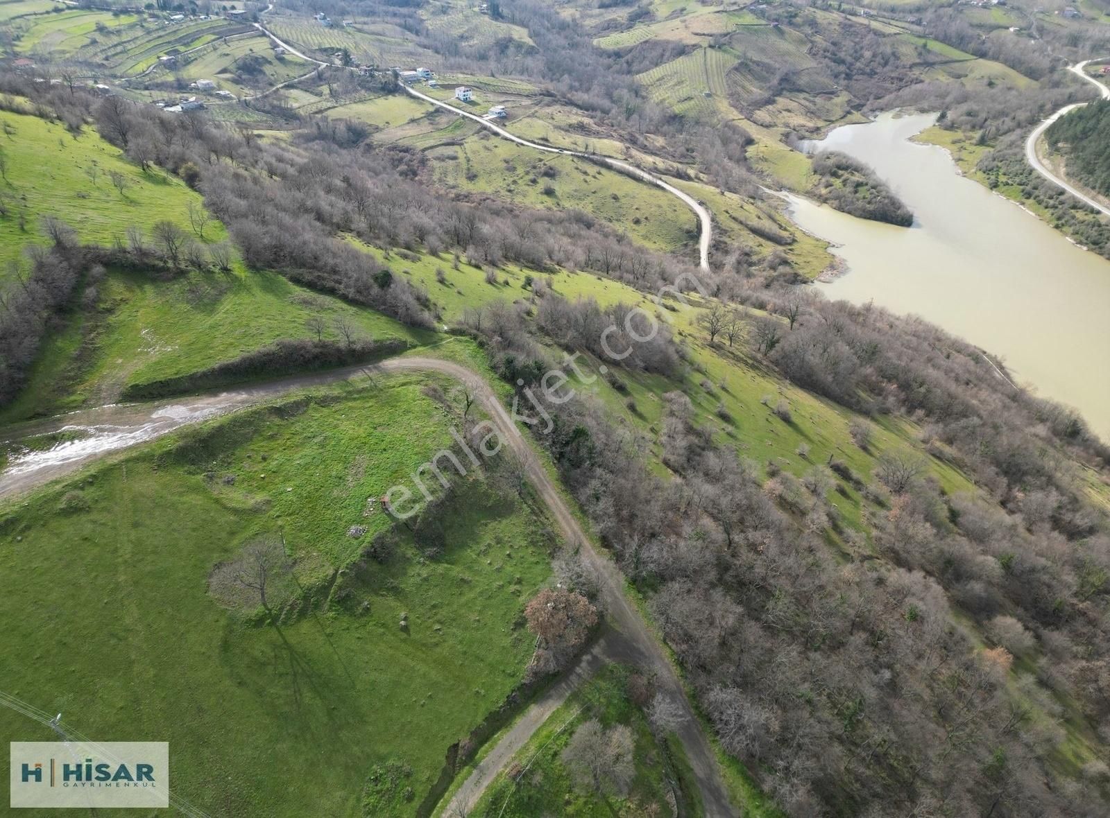 Hisar'dan Karakavuk Mah. 5.883 M2 Deniz Ve Doğa Manzaralı Tarla - Görsel 11