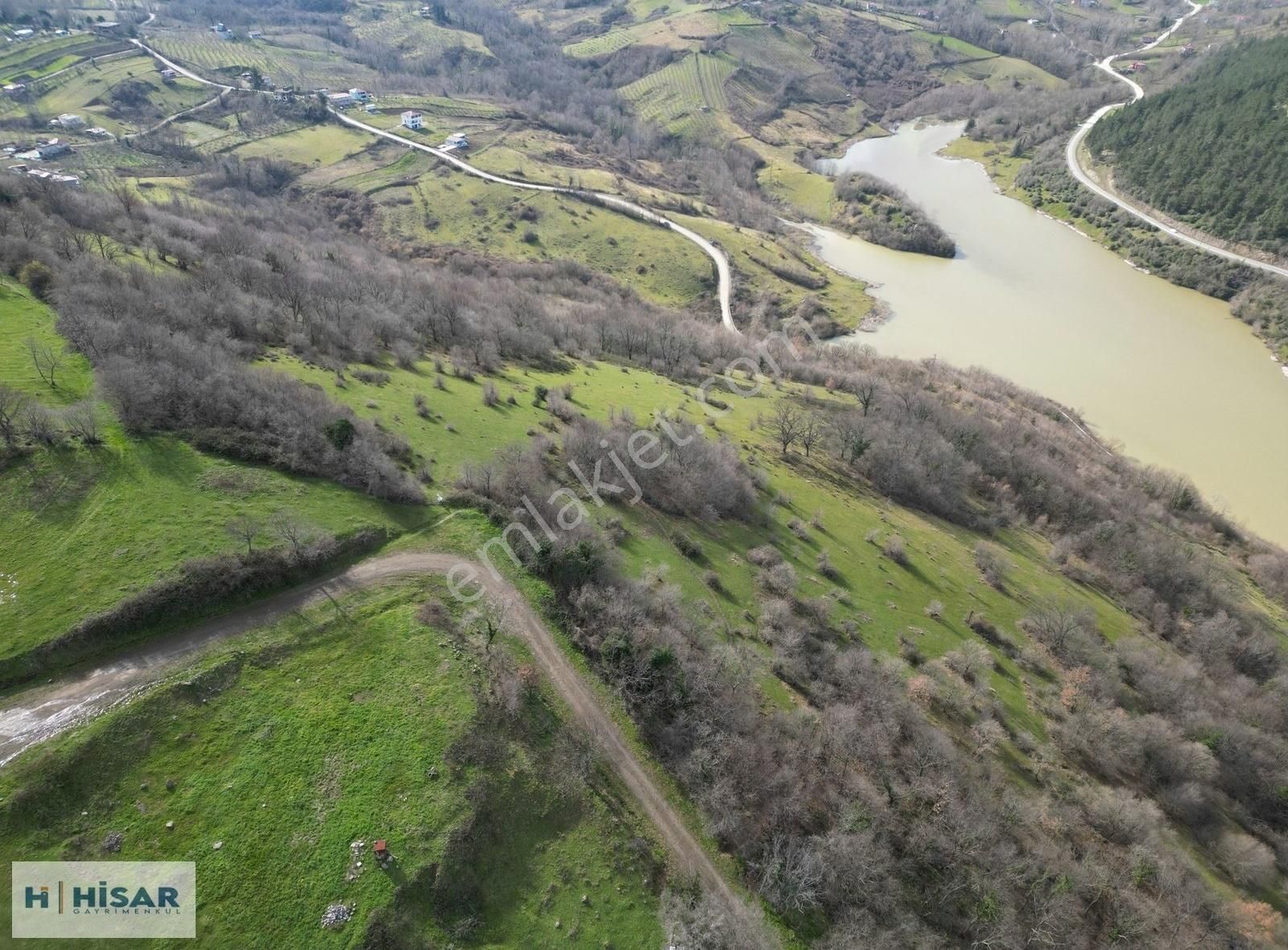 Hisar'dan Karakavuk Mah. 5.883 M2 Deniz Ve Doğa Manzaralı Tarla - Görsel 19
