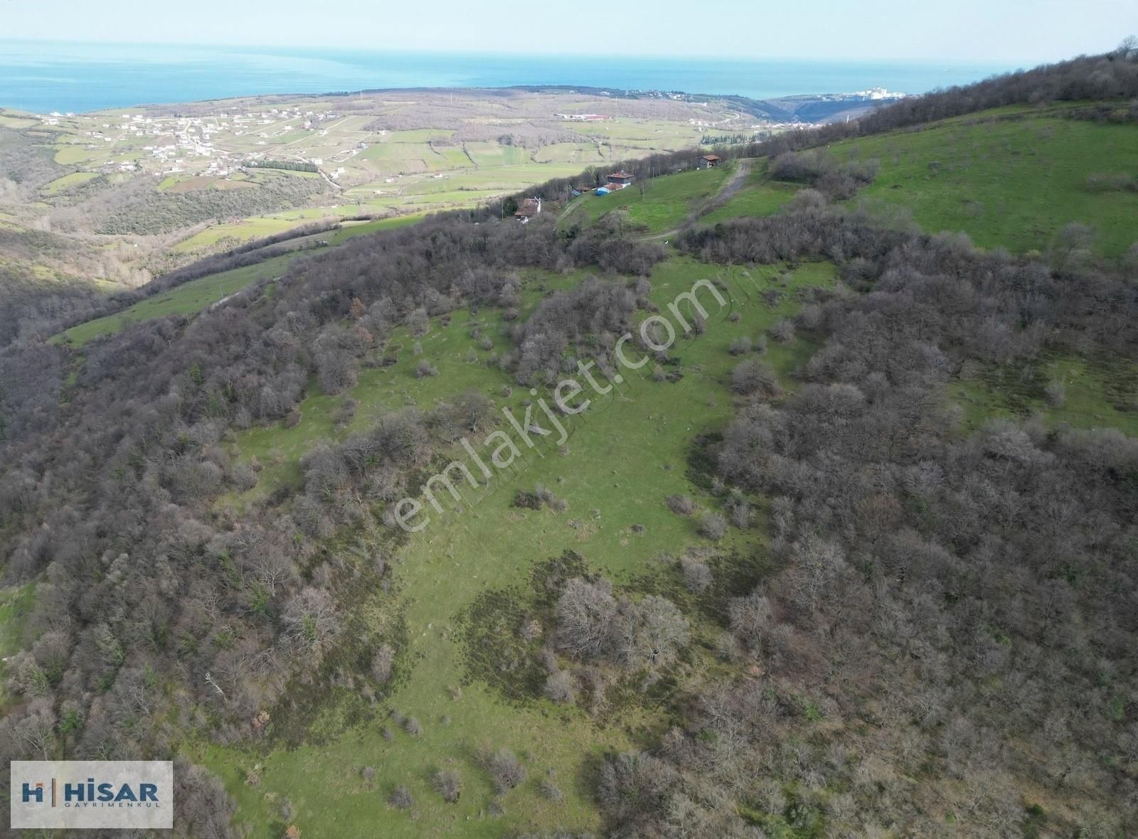 Hisar'dan Karakavuk Mah. 5.883 M2 Deniz Ve Doğa Manzaralı Tarla - Görsel 13