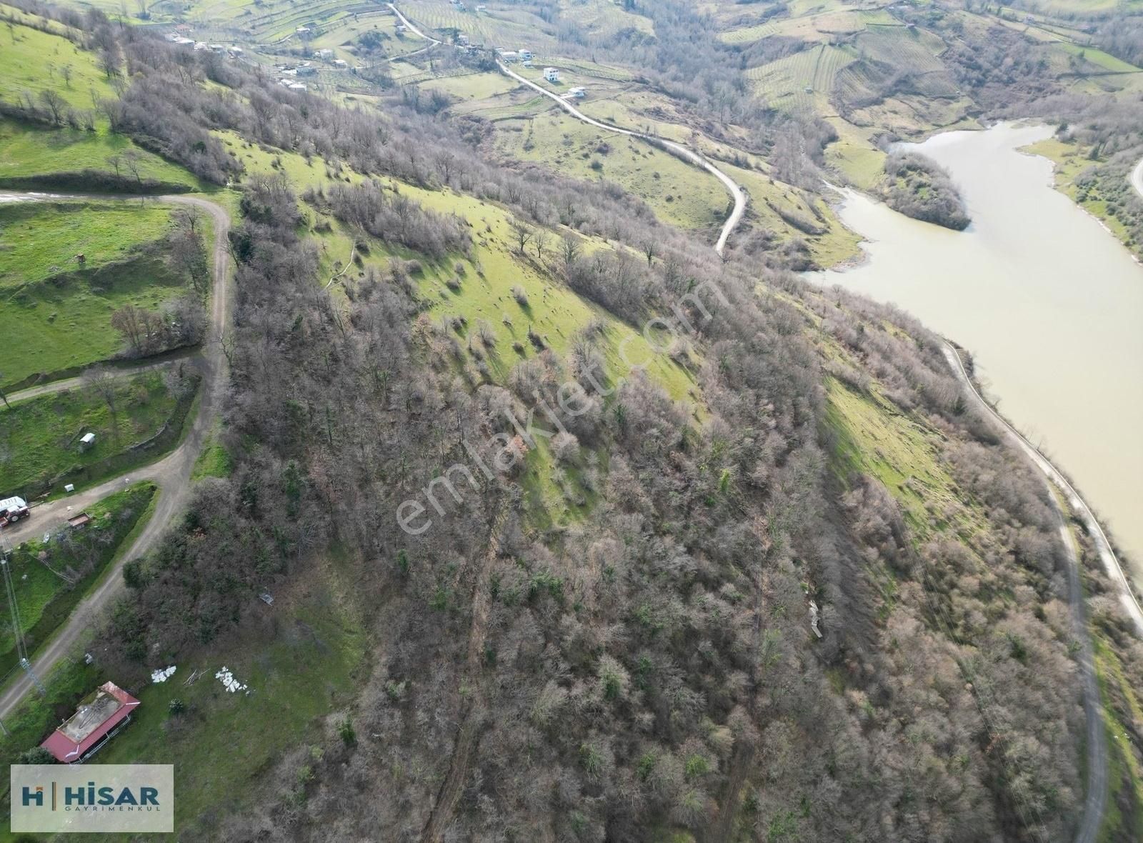 Hisar'dan Karakavuk Mah. 5.883 M2 Deniz Ve Doğa Manzaralı Tarla - Görsel 16