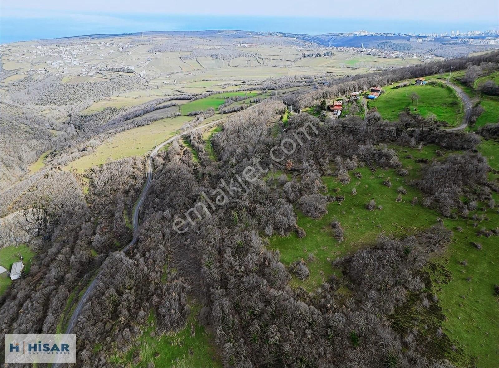 Hisar'dan Karakavuk Mah. 5.883 M2 Deniz Ve Doğa Manzaralı Tarla - Görsel 21