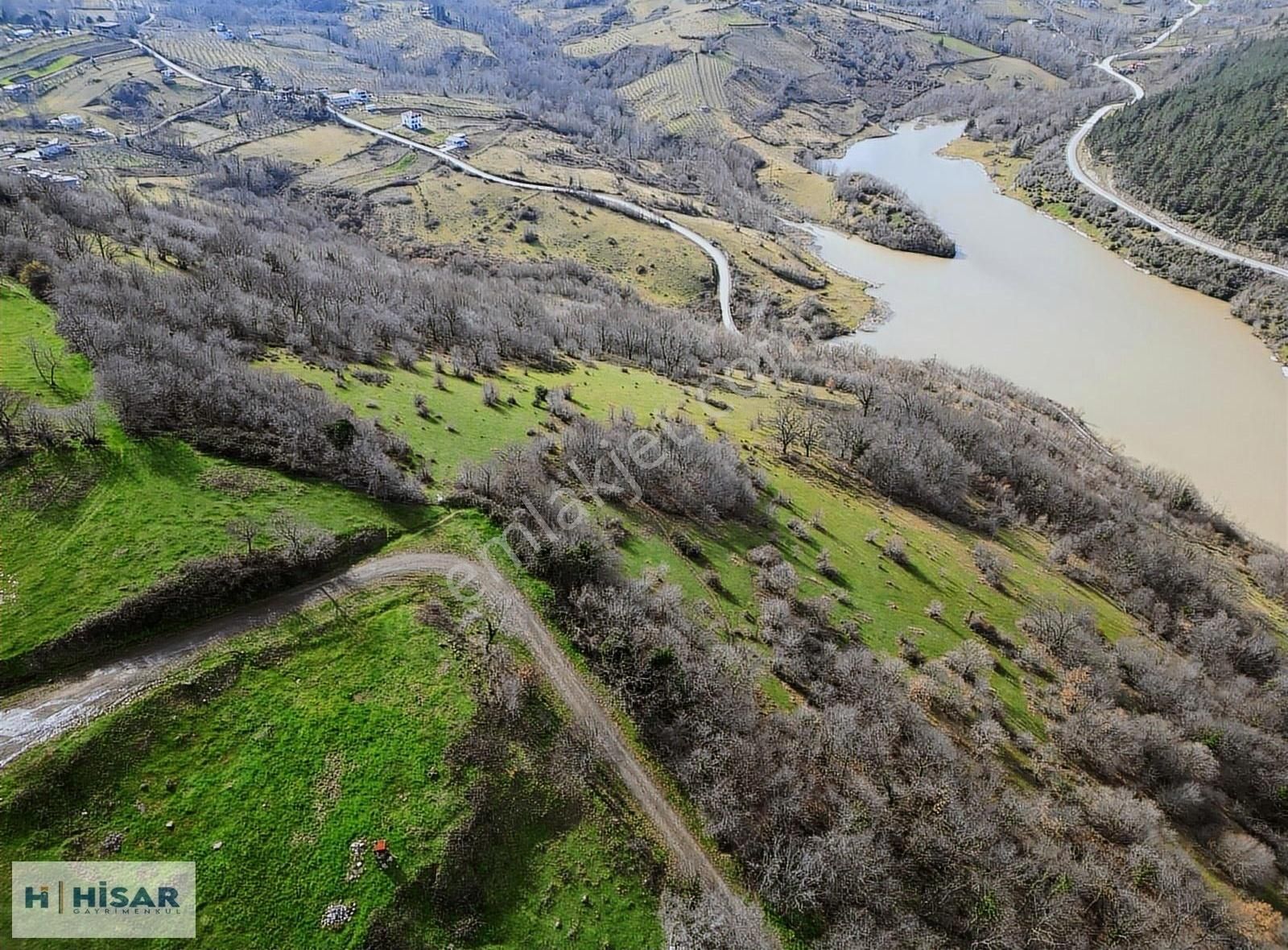 Hisar'dan Karakavuk Mah. 16.978 M2 Deniz Ve Doğa Manzaralı Tarla - Görsel 17