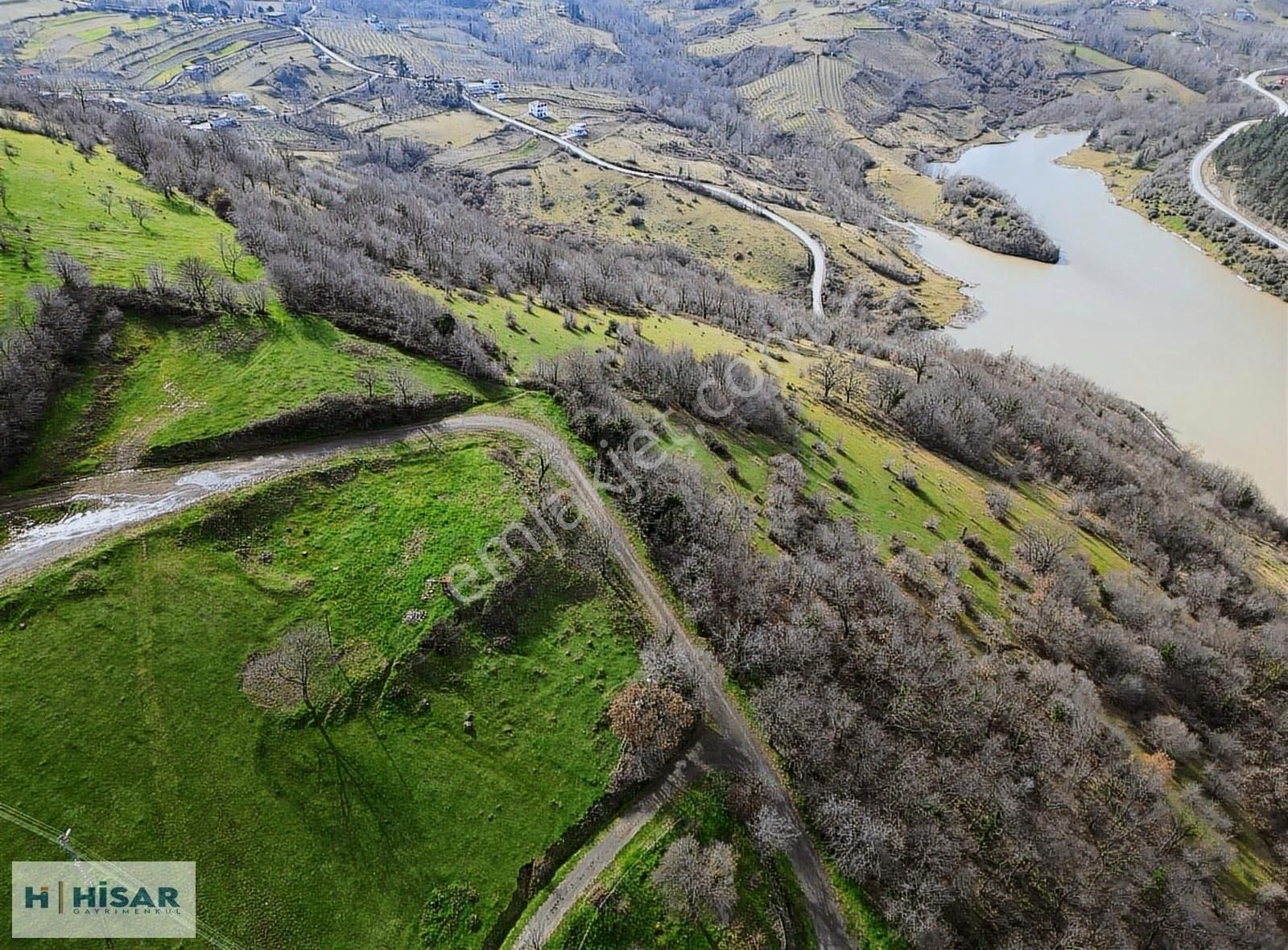 Hisar'dan Karakavuk Mah. 16.978 M2 Deniz Ve Doğa Manzaralı Tarla - Görsel 14