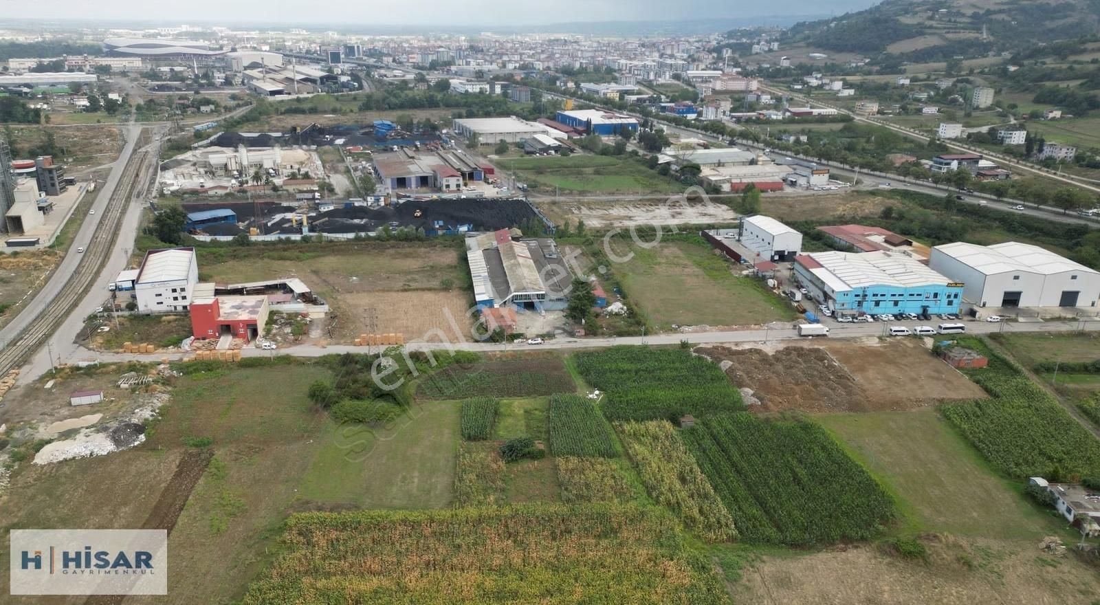 Hisar'dan Tekkeköy Cırakman'da Satılık Ticari İmarlı Arsa - Görsel 10
