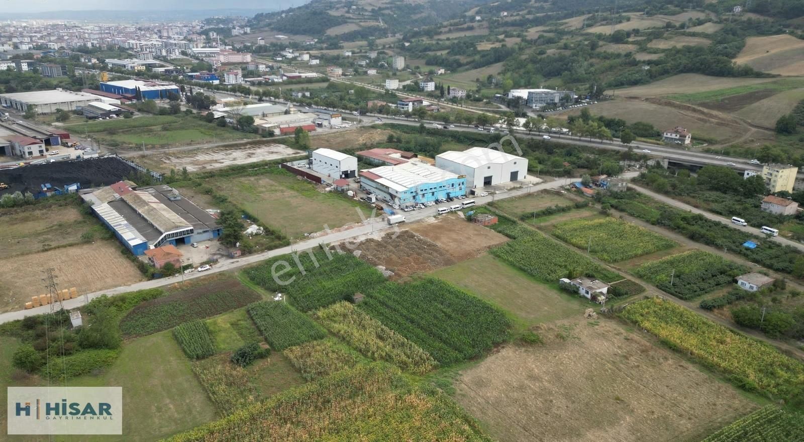 Hisar'dan Tekkeköy Cırakman'da Satılık Ticari İmarlı Arsa - Görsel 2