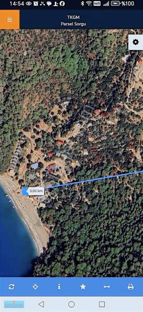 Fethiye Karaağaç Mah. 1969 M² Köyiçi İmarlı Arsa - Görsel 5