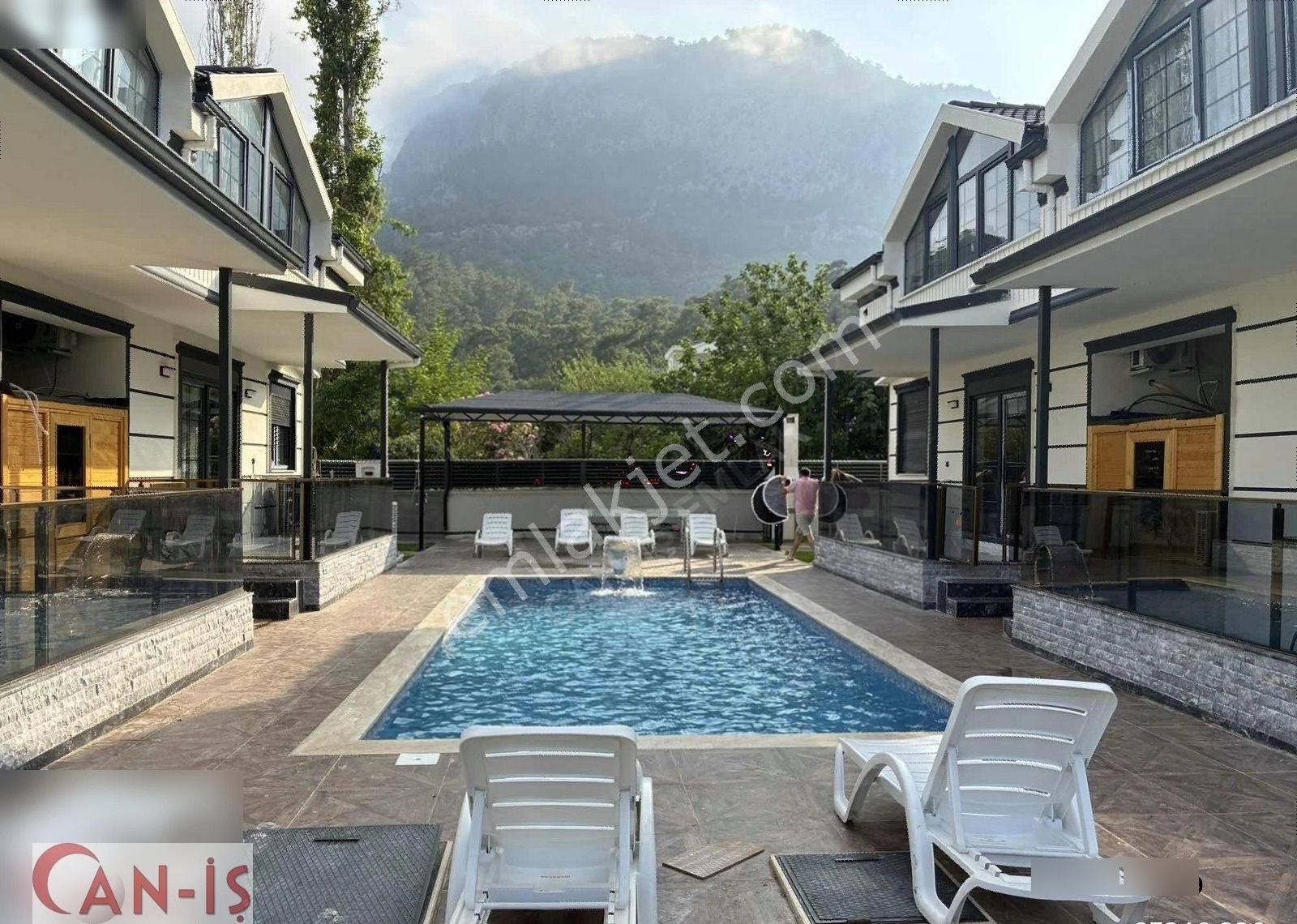 Kemer Göynükte 4+1 Dubleks Villa Kanyon Manzaralı Can-iş Emlak - Görsel 35