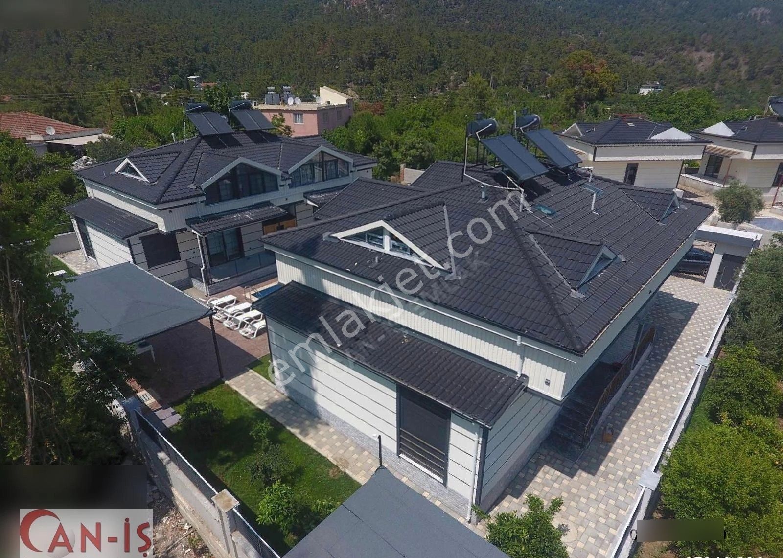 Kemer Göynükte 4+1 Dubleks Villa Kanyon Manzaralı Can-iş Emlak - Görsel 22