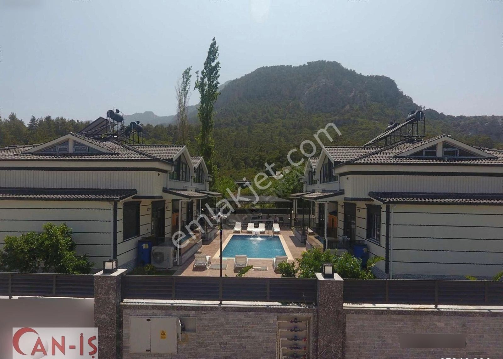 Kemer Göynükte 4+1 Dubleks Villa Kanyon Manzaralı Can-iş Emlak - Görsel 17