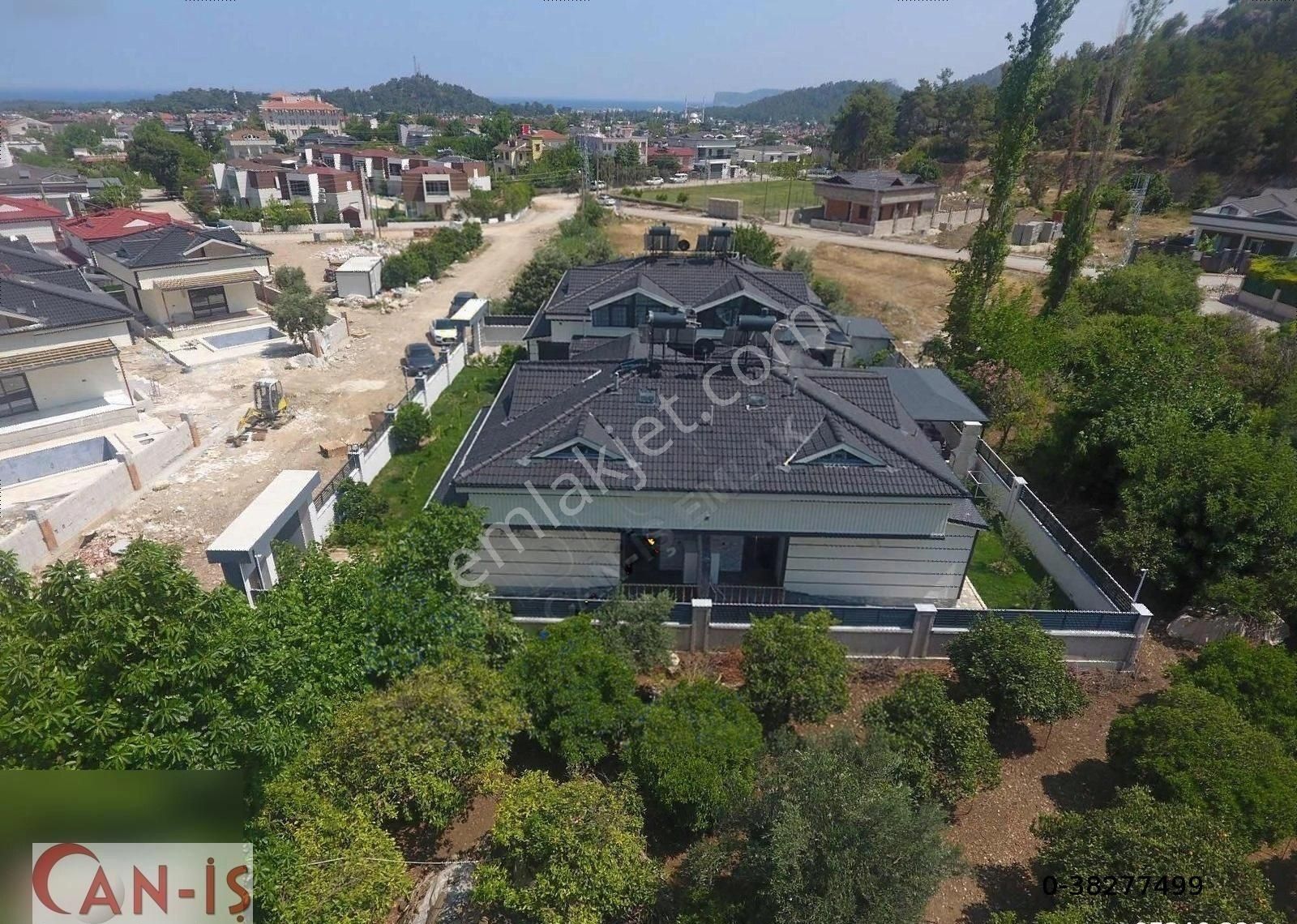 Kemer Göynükte 4+1 Dubleks Villa Kanyon Manzaralı Can-iş Emlak - Görsel 14