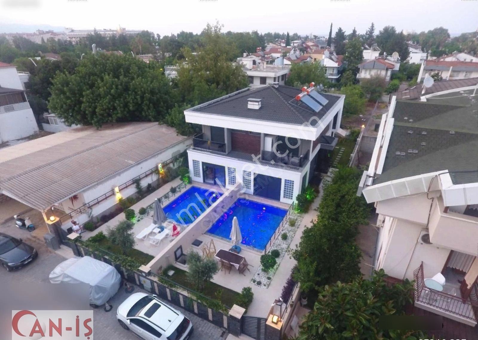 Kemer Merkezde Tek Tam Kalbinde Müstakil İkiz Villa Can-iş Emlak - Görsel 34