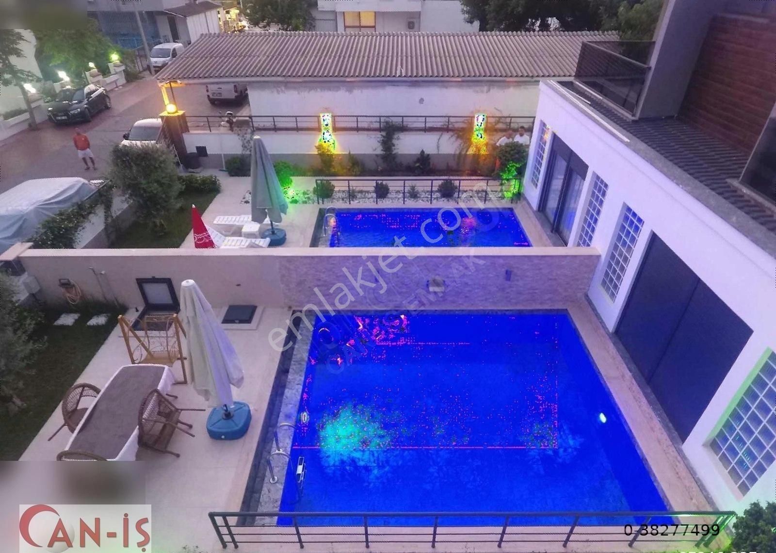 Kemer Merkezde Tek Tam Kalbinde Müstakil İkiz Villa Can-iş Emlak - Görsel 27