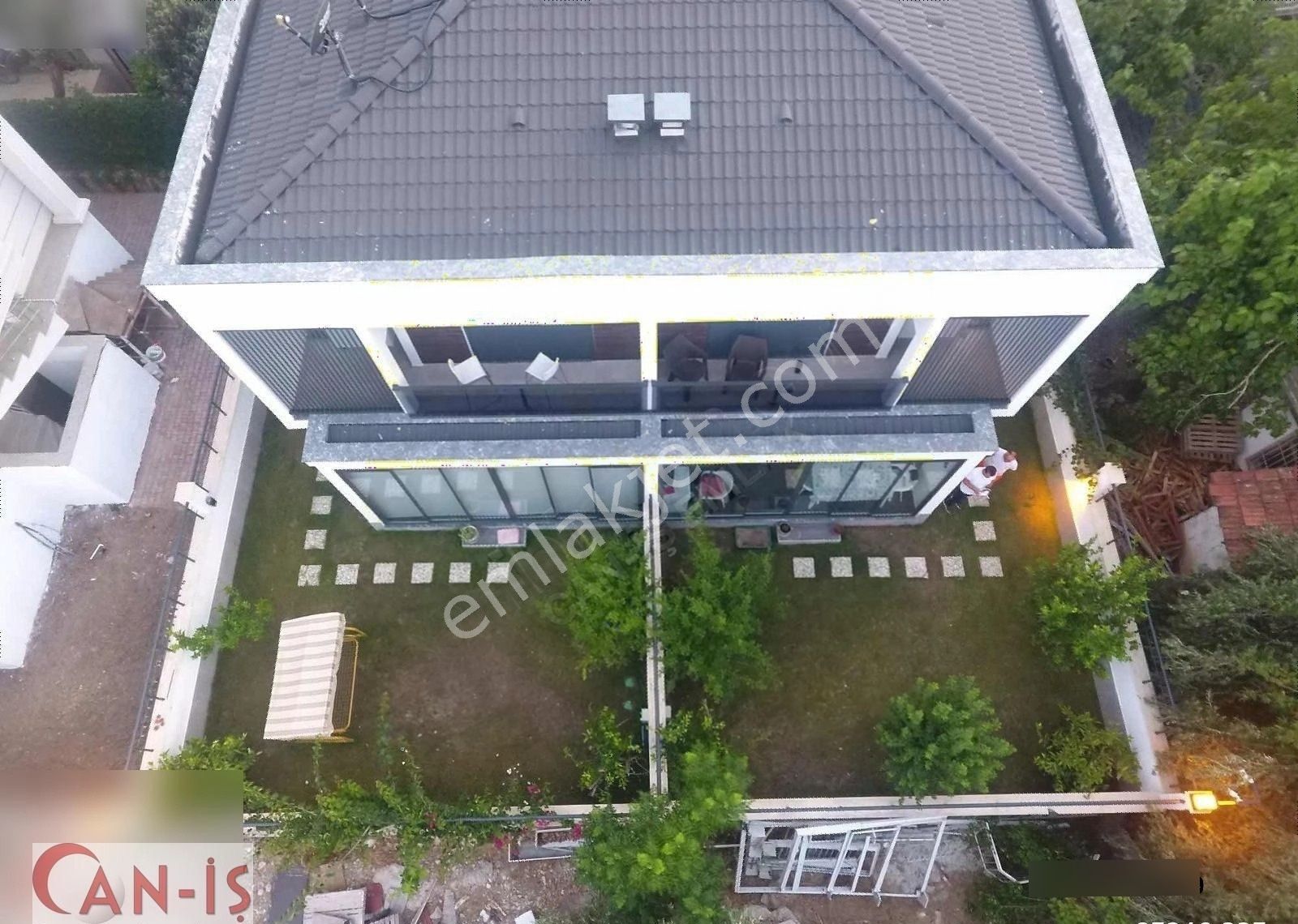 Kemer Merkezde Tek Tam Kalbinde Müstakil İkiz Villa Can-iş Emlak - Görsel 8