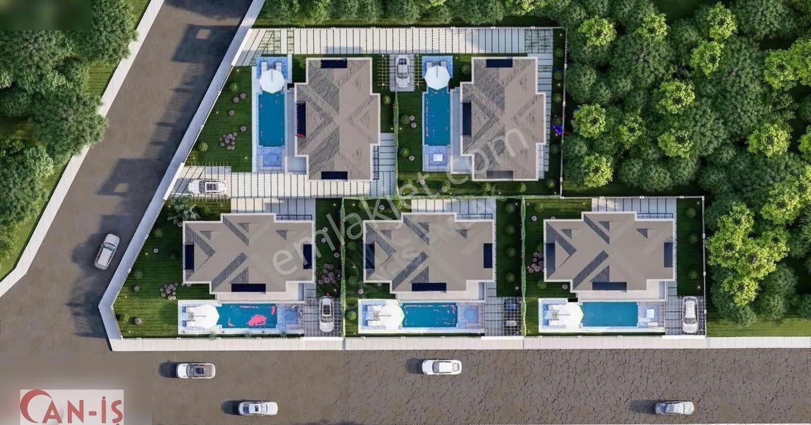 Kemer Göynükte Mükemmel Konumda Lüks Müstakil Villalar Can-iş - Görsel 4