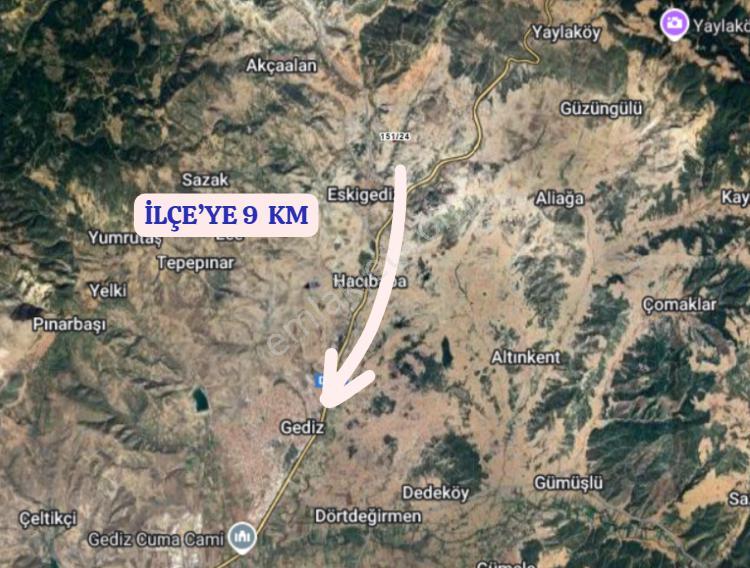 Kütahya Gediz E.gediz-sabırgazi Köyünde 3.309 M² Tarla Satılık - Görsel 4