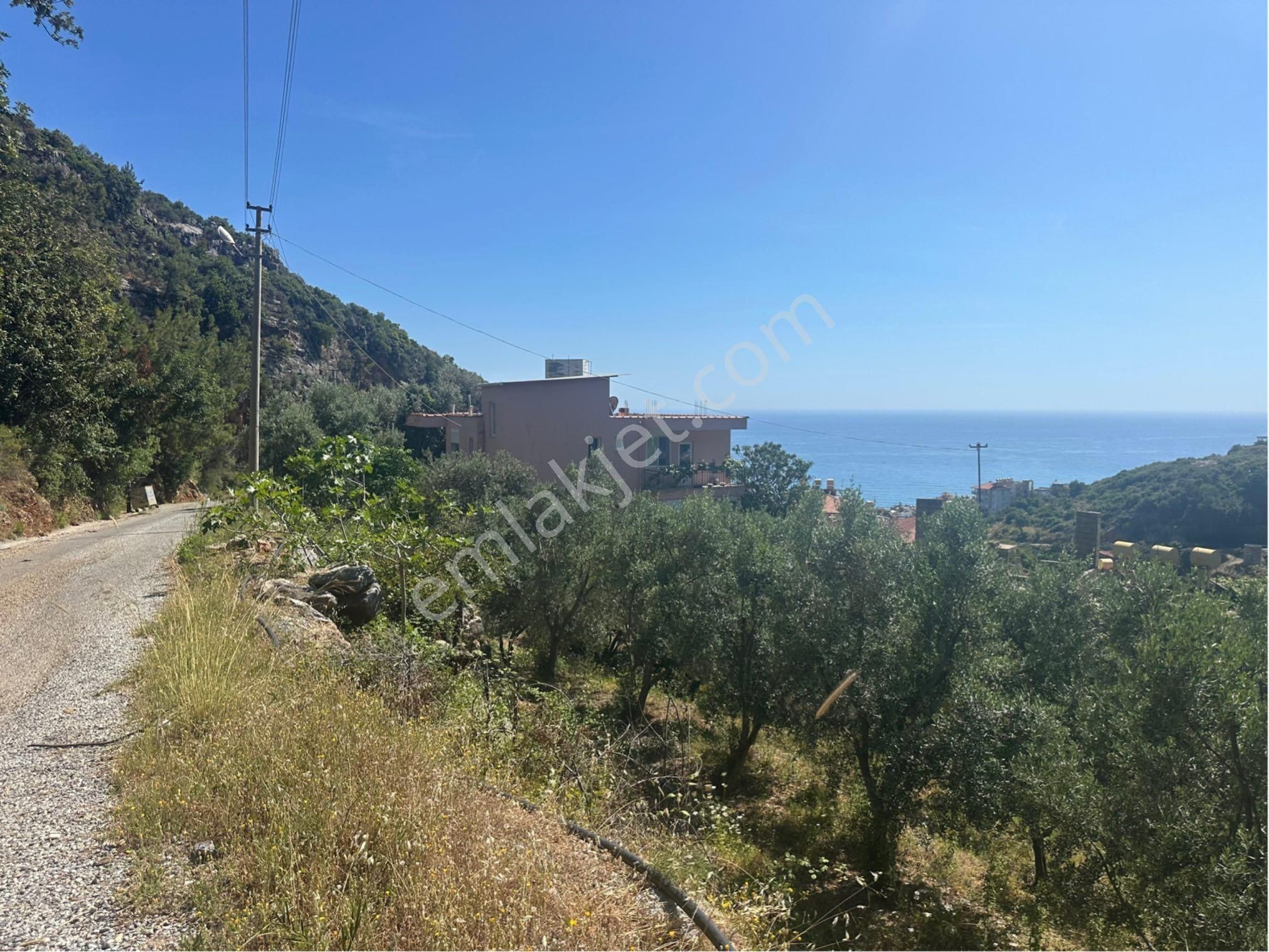Alanya Hacımehmetli Mah. Deniz Manzaralı 2.400 M2 Satılık Arsa - Görsel 2