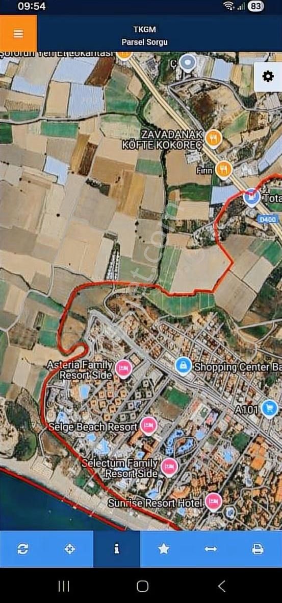 Denize Yakın Satılık Tarla