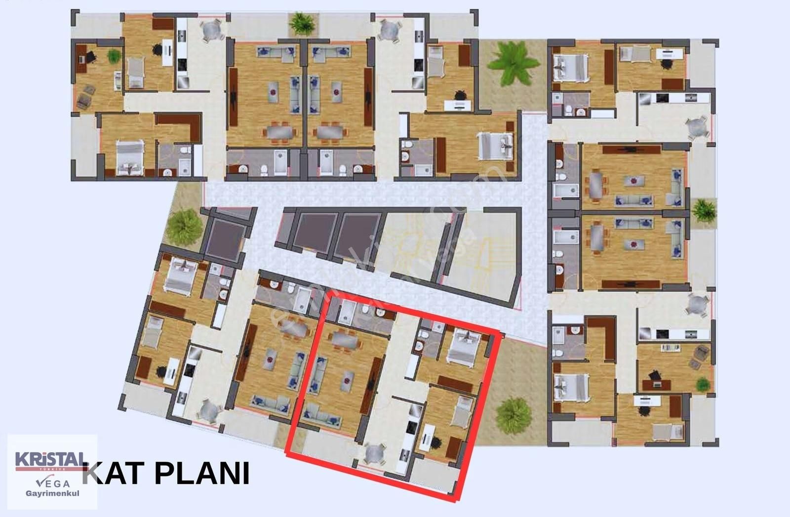 Bornova Yeşilova Mh. Trıo Lıfe Sitesi Satılık 2+1 Daire - Görsel 14